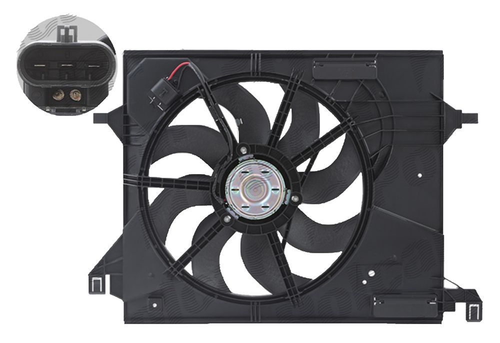 GMV ventilator radiator MG Zs (ZZS11) 2017-, EV, OE 10251200, OEM/OES