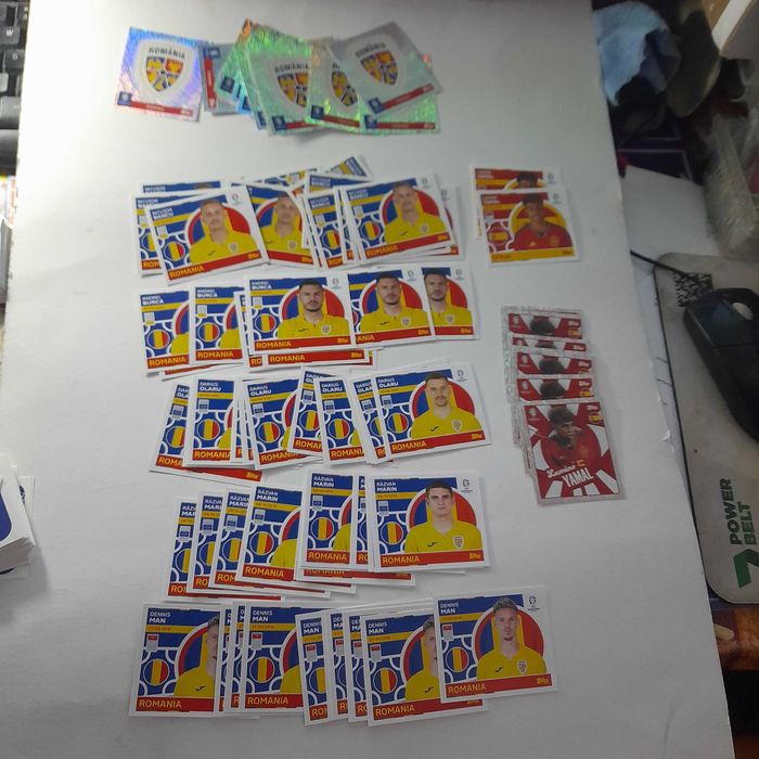 Set 319 stickere   TOPPS EURO 2024