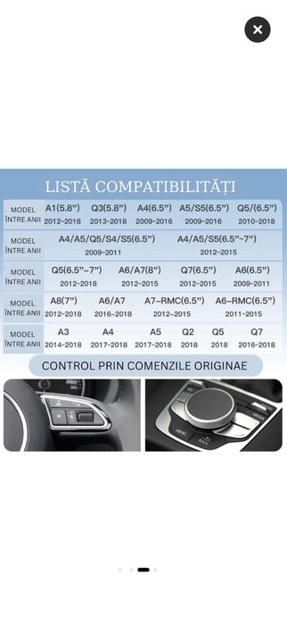 Modul Wireless Carplay/ Android Auto pentru Audi
