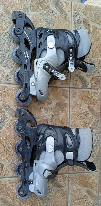 Patine cu rotile reglabilă pentru juniori, 20-24 cm, mărimi 32-38