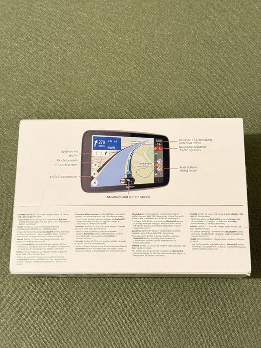 GPS TomTom GO Classic 2 (Generația 2) – 5 inch – Nou, Nefofolosit