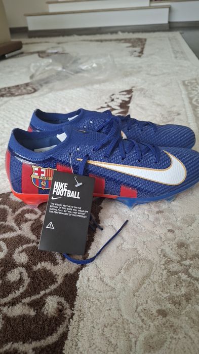 Ghete Fotbal Nike Mercurial Vapor Elite - Ediție Limitată FC Barcelona (Mărimea 43)