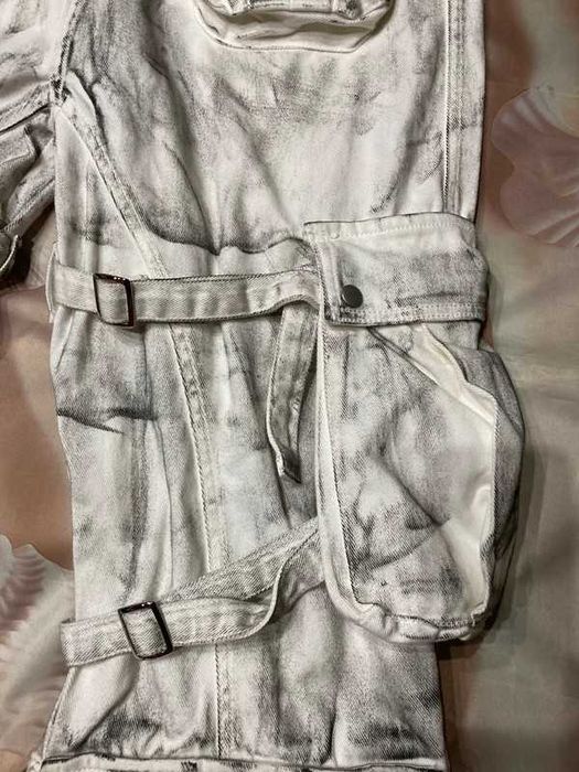 Blugi Cargo Washed Coal barbatesti ,  L~XL Whelm