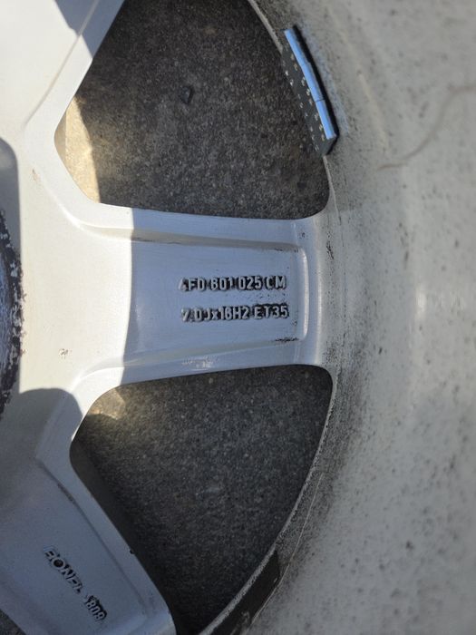 Vand set de 5  jante aliaj