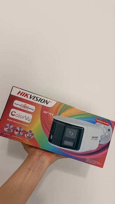 камера видеонаблюдения Hikvision ColorVu 180°