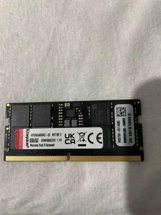 Memorie Laptop Kingston FURY Impact, 32GB, DDR5, 5600MT/s, CL40