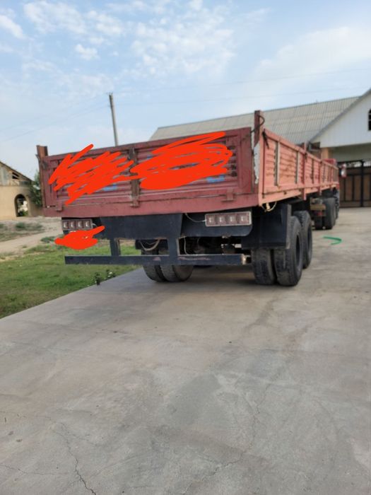 КамАЗ тягач сотилади 1991йил прицеп хам 1991 йил