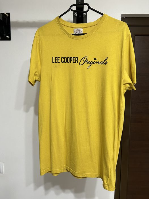 Tricou Lee Cooper galben, mărimea XL