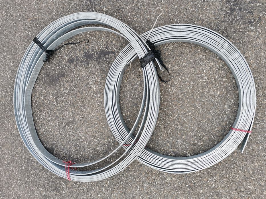 Platbanda zinacata 40x4 / Tarusi impamantare  1.5 m