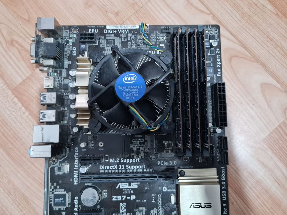 Kit placa de baza  cu M2 + procesor + rami 16gb