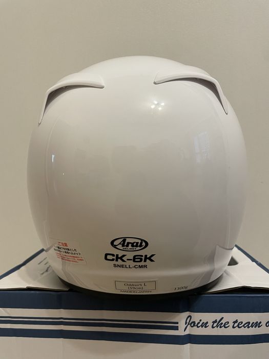 Картинговый шлем arai ck-6k