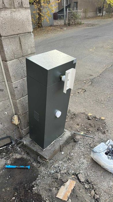 шлагбаум установка