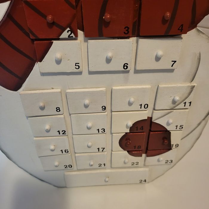 Decoratiune Craciun, advent calendar