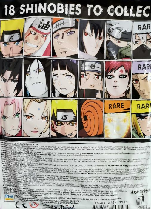 Колекционерски мини фигурки от Наруто Шипуден / Naruto shippuden