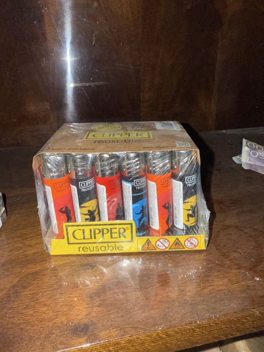 Запалки клипър 24 броя опаковка, общо 456