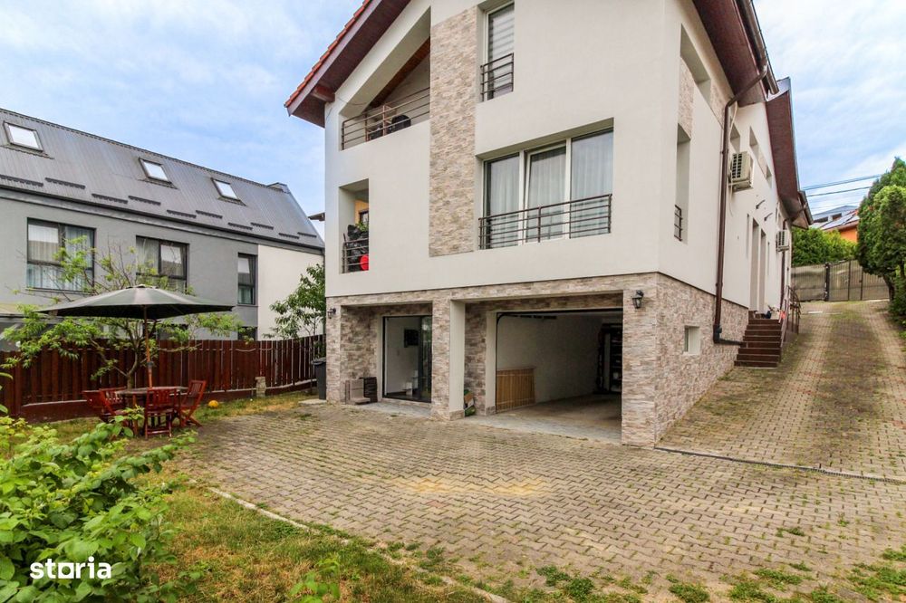 Casa finisata tip duplex, GARAJ, 3 dormitoare, 2 bai, str. Campului