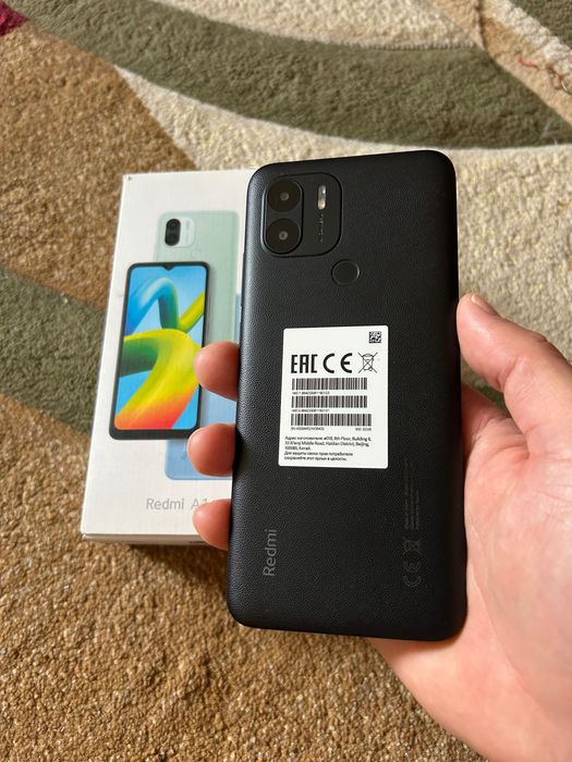 Redmi A1+ жагдай жаксы дым ремонт болмаган таза телефон каробка бар