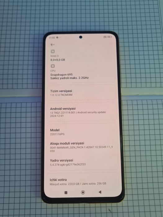 Poco x4 pro 5g 8+8 256g