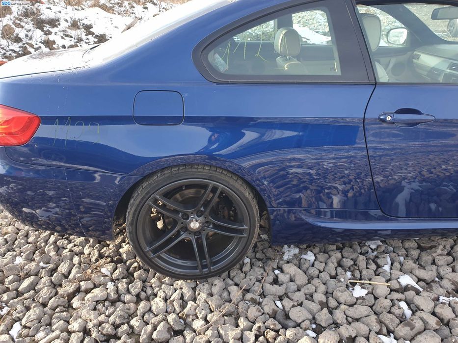 Aripa Caroserie Dreapta Spate BMW Seria 3 E92 2006 - 2013 Culoare 381/5 Le Mans Blau Metallic [K9333]