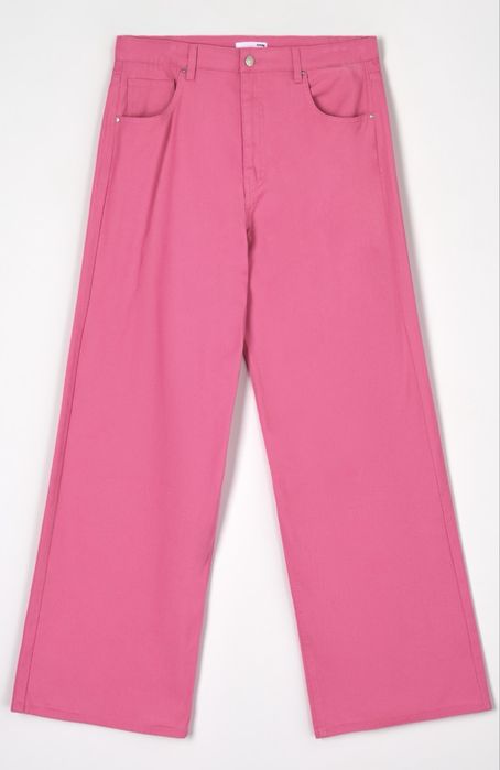 Дамски розови дънки