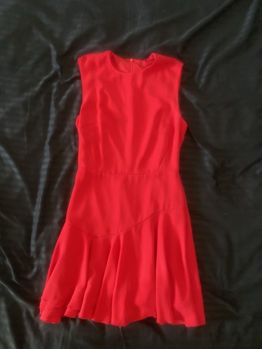 Rochie rosie scurta