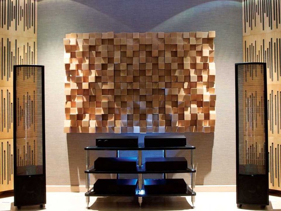 Поролони акустические панели потолочные диффузори басс ловушки