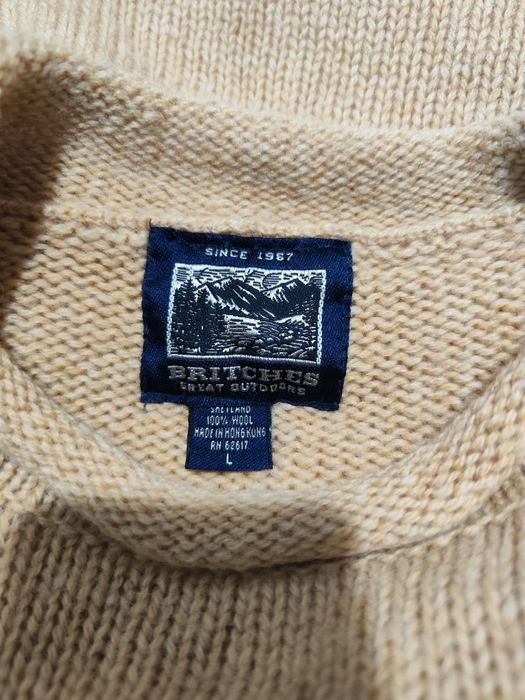 Pulover damă din lână Shetland mărimea L/XL oversize