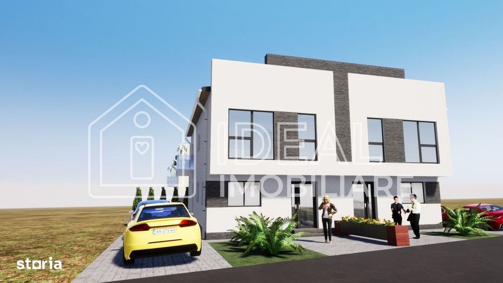 Duplex  Modern cu 4 camere si gradina, zona Casa de Apa