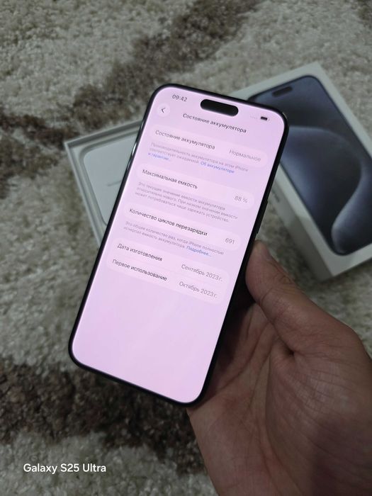 IPhone 15 Pro Max 512GB 88% EAC айфон 15 про макс