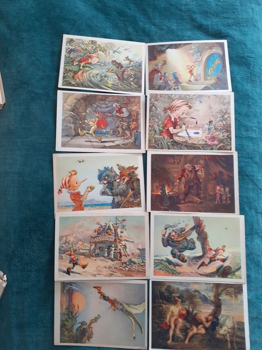 Открытки новые 1950 год хорошие состояние  продам за штуку