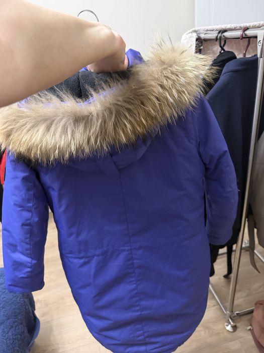 Парка куртка для девочки 134 рост