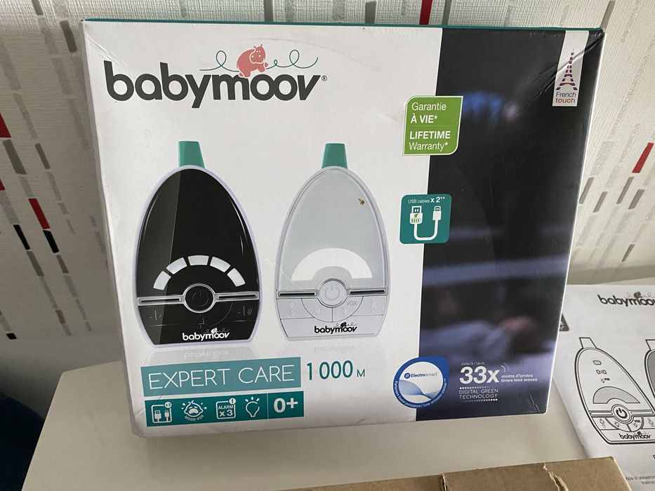 Babymoov Expert Care - Interfon bebe! Acoperire 1000m! Low radio!
