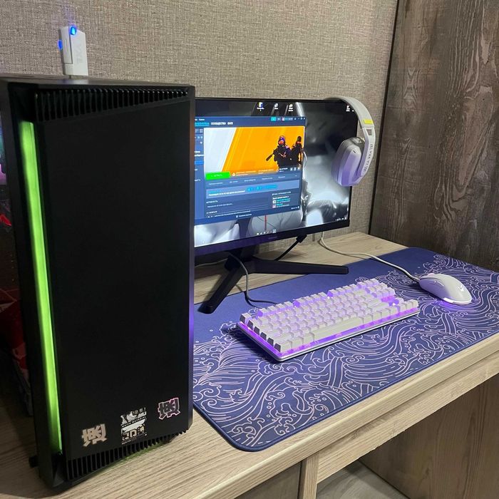 Игровой ПК (gtx1650, 16 ОЗУ) + монитор 75 герц