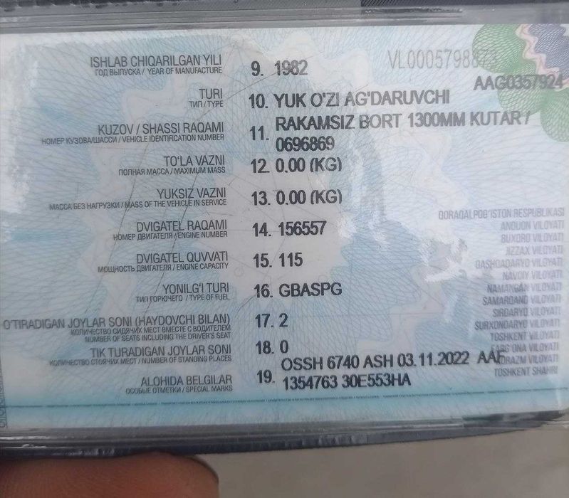 GAZ 53 sotiladi holati yaxshi