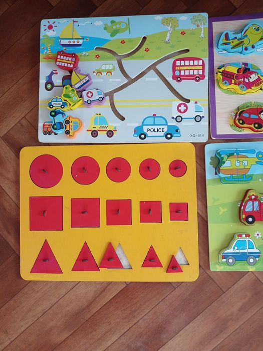 Деревянные игрушки развивашки.