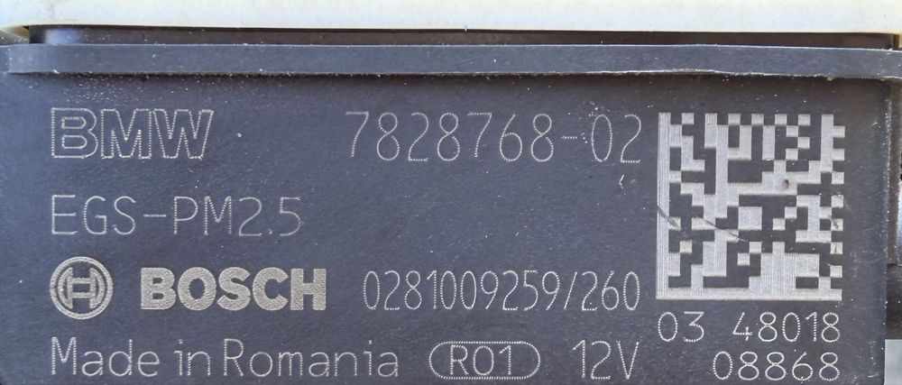 Senzor nox BMW X1 X2 X3 X4 X5 X6 X7, Seria 1 2 3 4 5 6 7 8