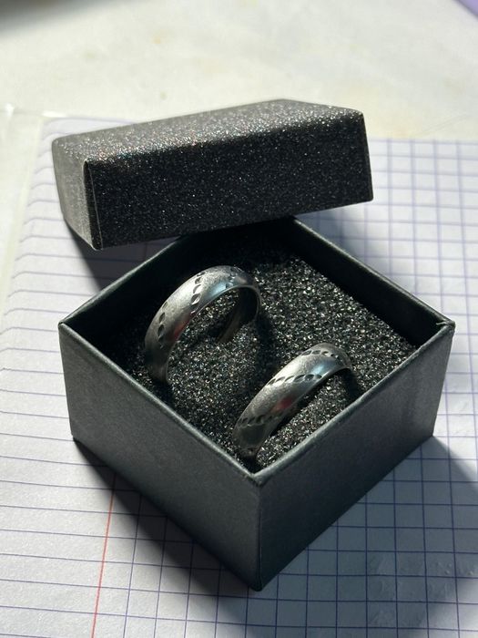 Серьги конго серебро