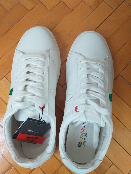 Кожени кецове Bershka Размер 38