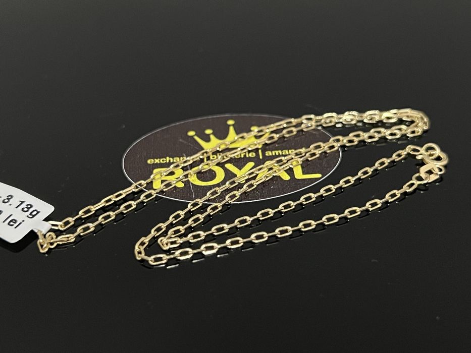 Bijuteria Royal CB : Lant aur unisex nou 14k 3,13gr