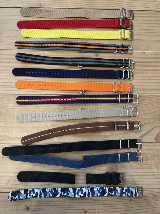 Curea ceas piele silicon nato 20mm 22mm tissot seiko citizen