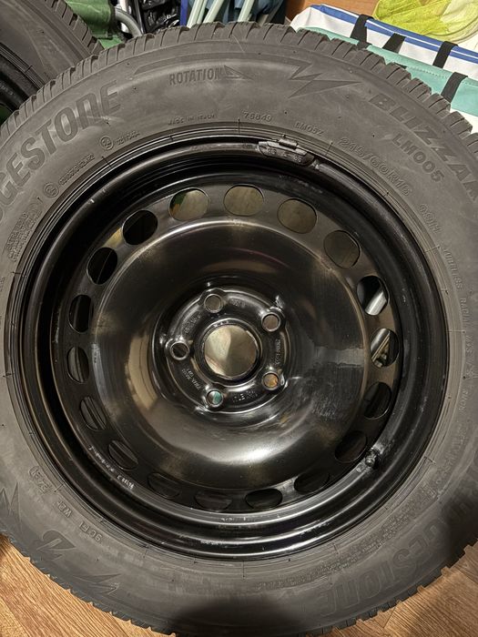 Jante Otel VW Passat Cauciucuri Iarna Bridgestone 215/60/16