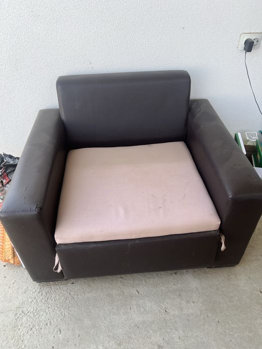 Fotoliu extensibil cu ladita