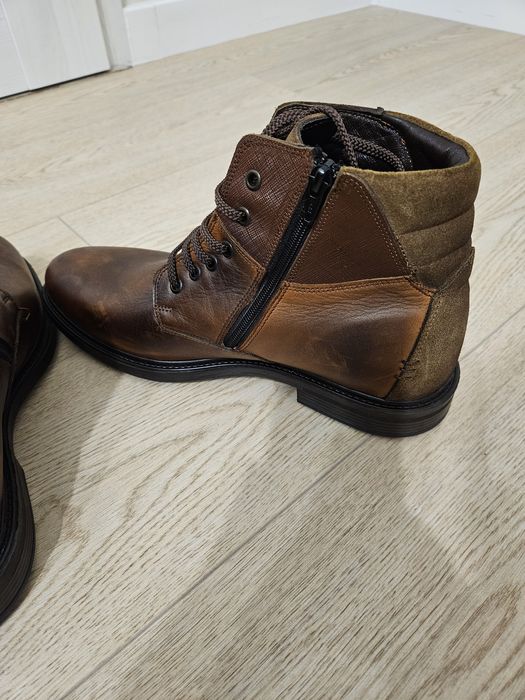 Botine barbati piele