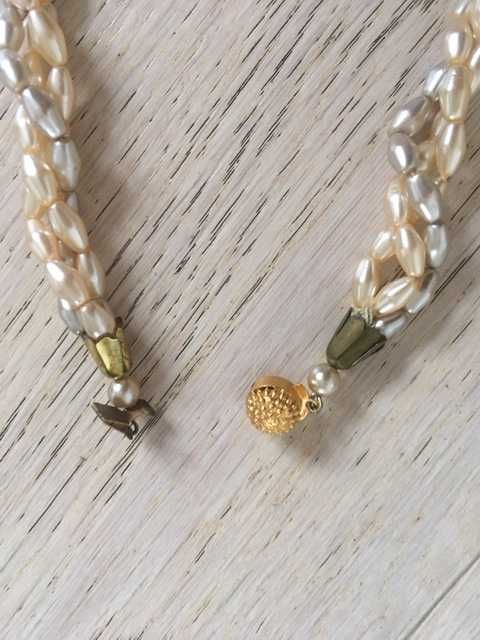 colier de perle vintage