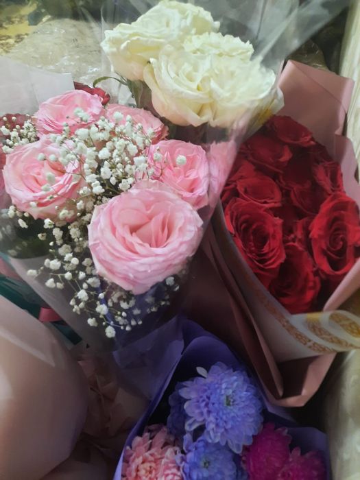 Прекрасные букеты цветов