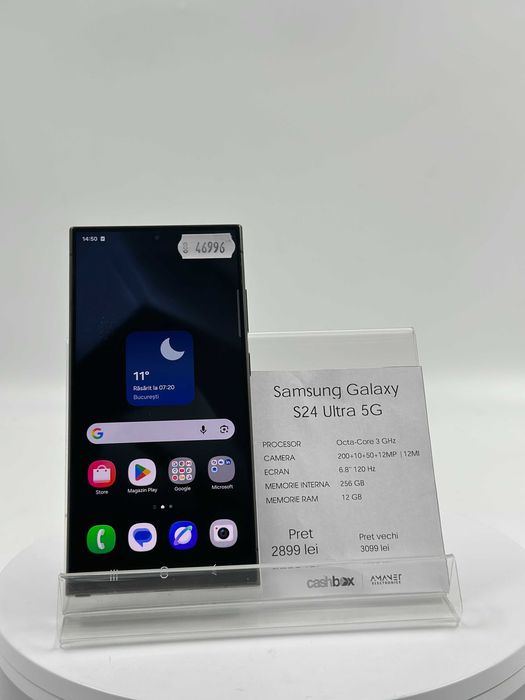 Samsung S24 Ultra 256Gb Garantie 24 luni Cashbox