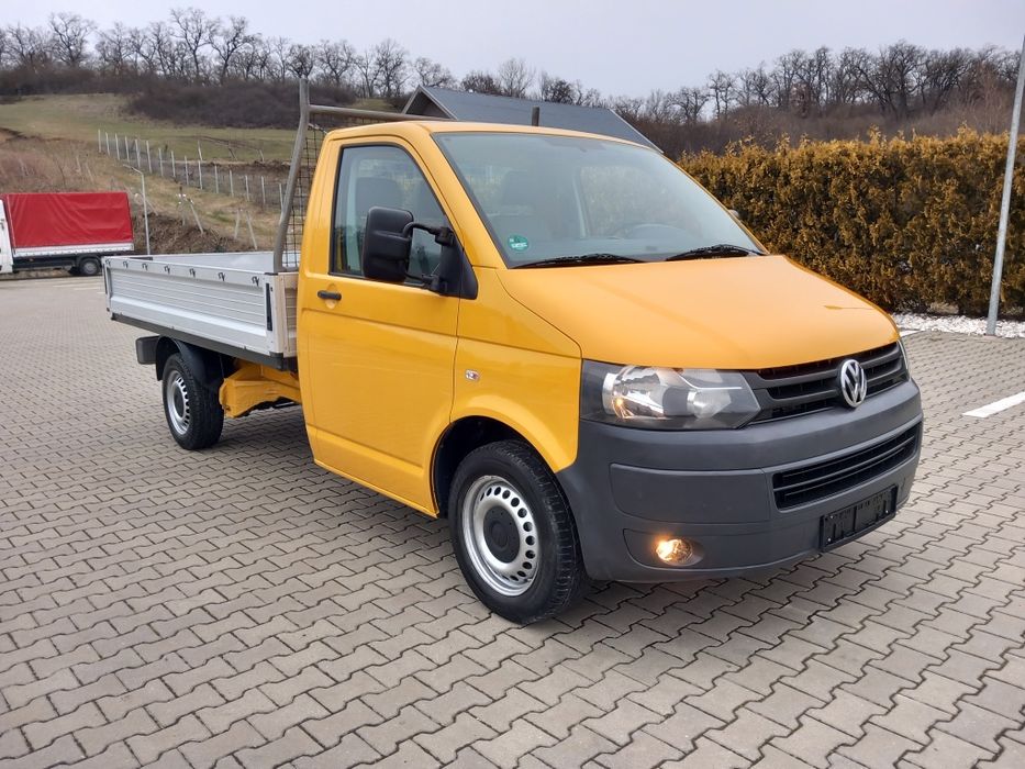 Vw T5 doka 2.0tdi, benă 3m, euro 5,transporter