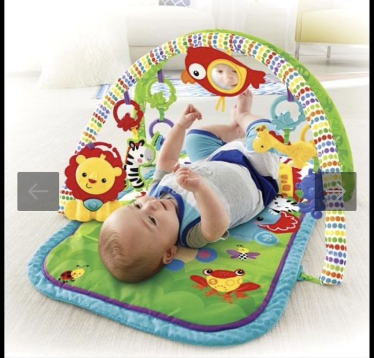 Музикална активна гимнастика Fisher Price ТРОПИЧЕСКА ГОРА