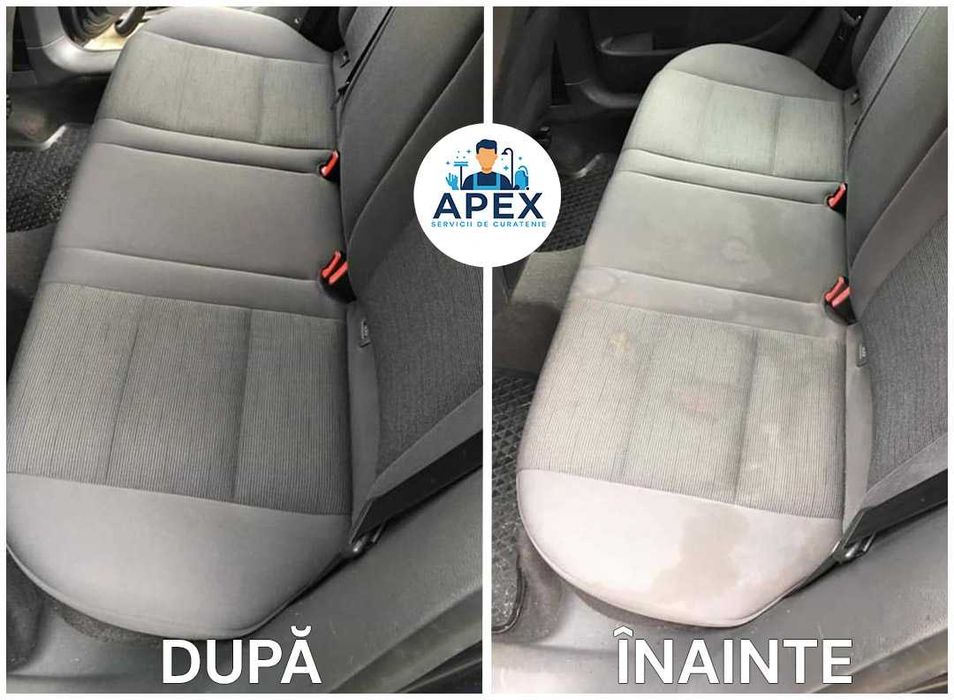 Curatare interioare auto, canapele, covoare, scaune - LA DOMICILIU