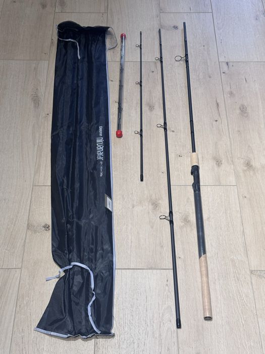 Combo Feeder LIGHT - Lanseta Delphin Nirvana 3.6m/80g + Mulinetă Formax Swift 4000 — NOU